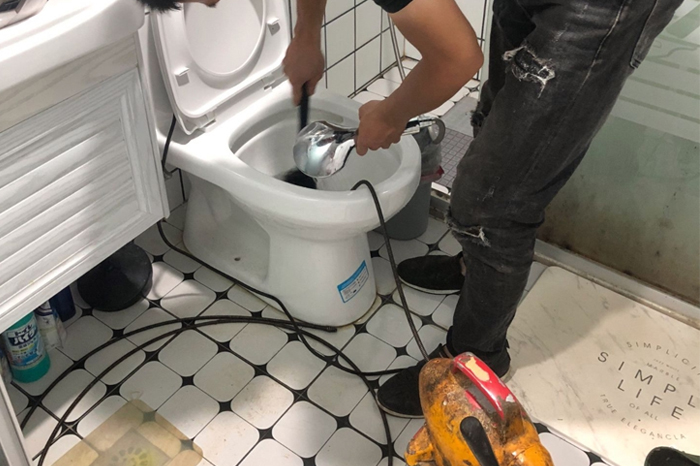 岱岳疏通下水道