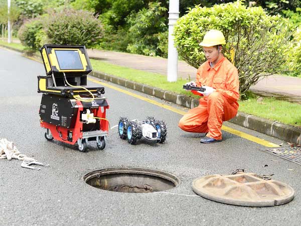 岱岳管道机器人检测